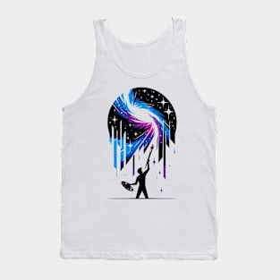 Cosmic Creator: Milky Way Artist Tank Top